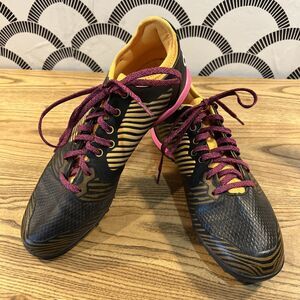 Adidas X 15.1 Cage Mens Size 8.5‎ Black Orange Pink Soccer Cleats Shoes